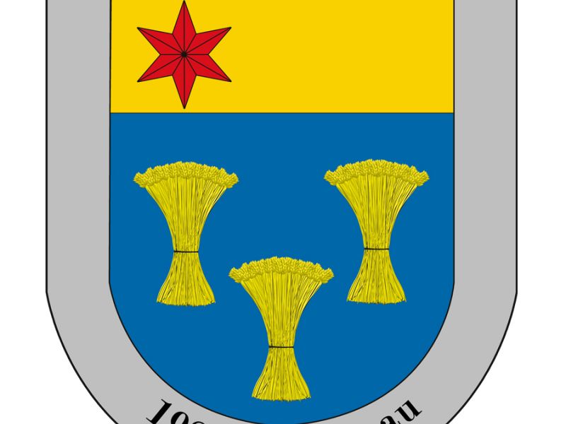 Neu gestaltetes Wappen des Spielmannszug 1985 Buchenau