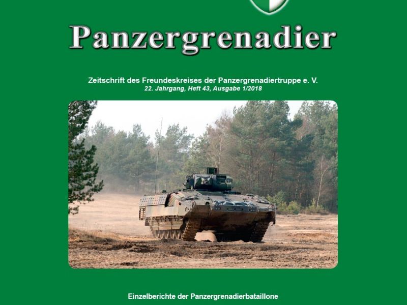 Cover vom Heft 43 "Der Panzergrenadier"