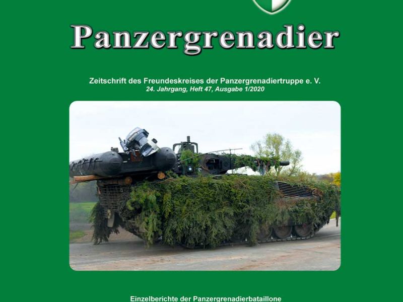 Cover vom Heft 47 "Der Panzergrenadier"