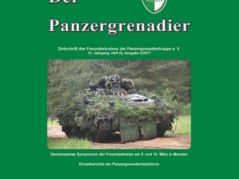Cover vom Heft 42 "Der Panzergrenadier"